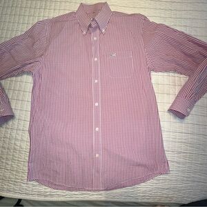 Southern Lure Shirt‎ Mens Medium Long Sleeve Gingham Checked